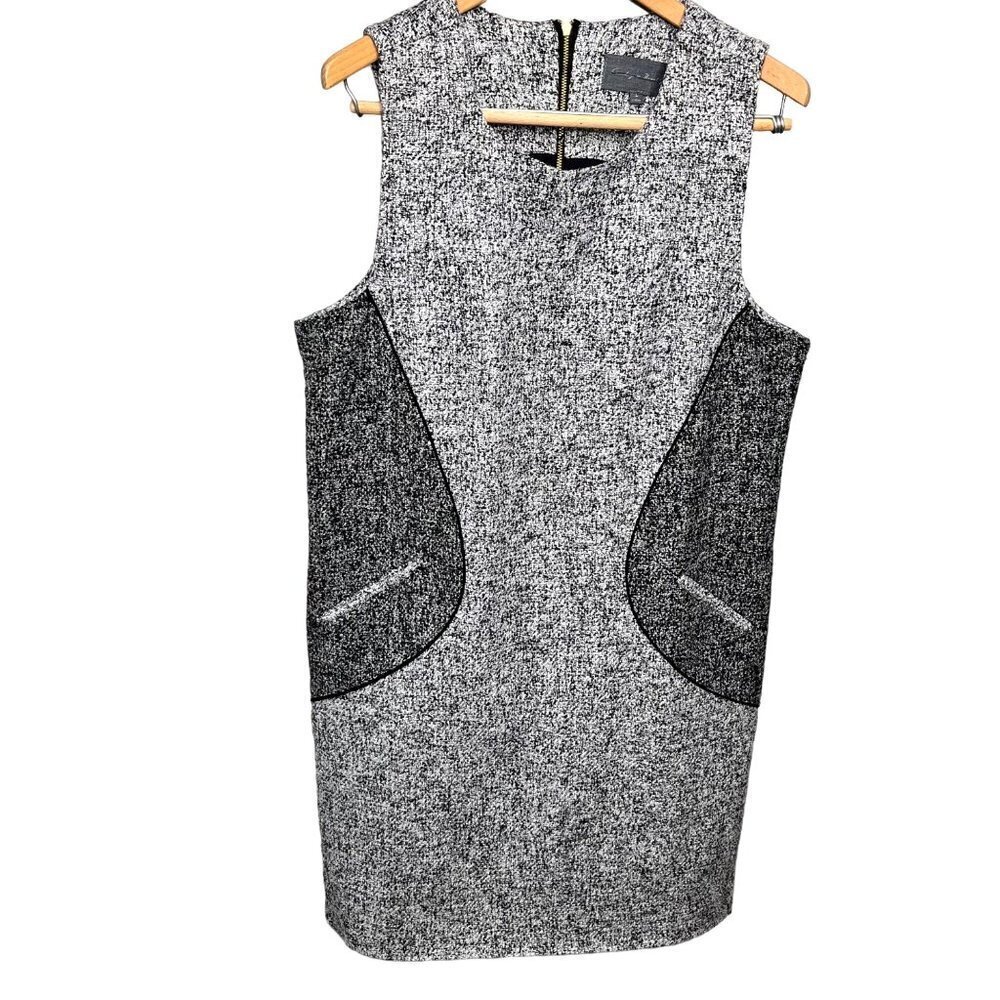 Sundays in Brooklyn  Anthropologie Tweed Jumper‎ Dress- Size L